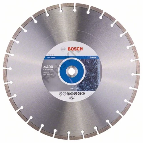 Bosch vágókorong, gyémánt 400x3.2x20/25.4 mm kő