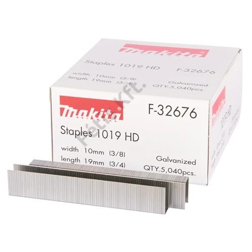 Makita tűzőkapocs 10x19 mm fényes