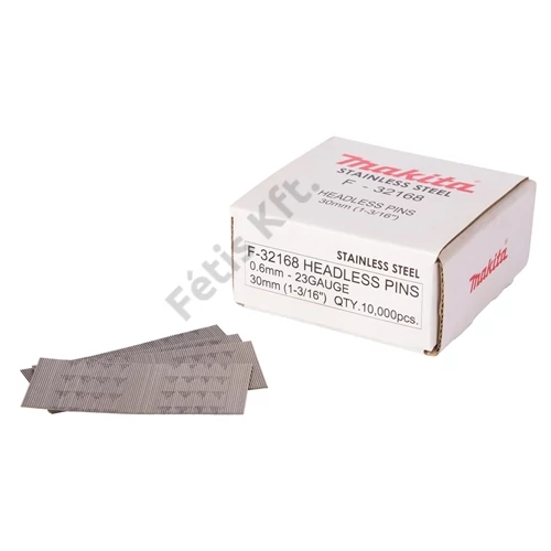 Makita tűszeg rozsdamentes 30mm 23GA AF201Z/DPT350/DPT351 10000db