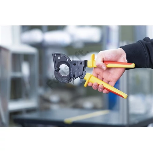 Wiha Kábelvágó electric  VDE 300 mm2-ig racsnis elvvel 275 mm, 10