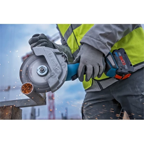 Bosch GWS 18V-180 P akkus sarokcsiszoló (akku és töltő nélkül), karton