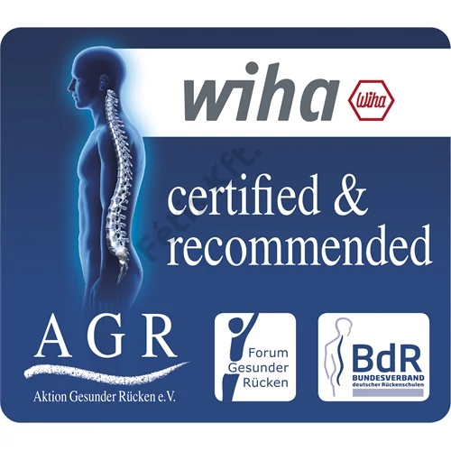 Wiha SoftFinish csavarhúzó Phillips kerek pengével PH3 x 150 mm (00762)