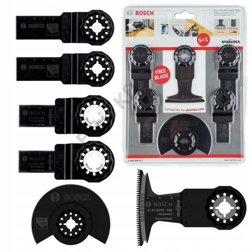 Bosch Starlock készlet fa/fém 6 részes