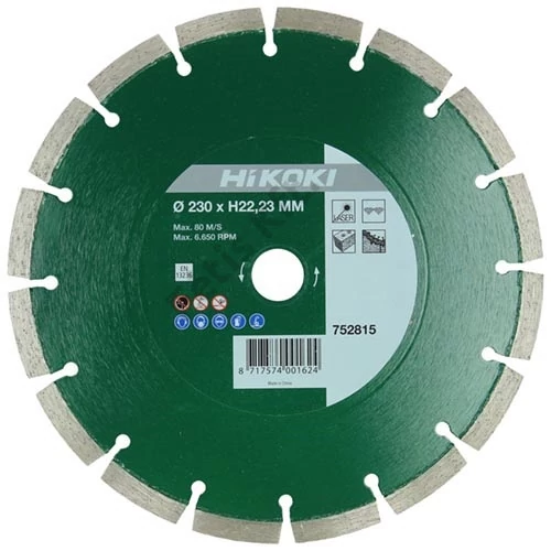 Hikoki gyémánt vágókorong 300x22.2x10mm