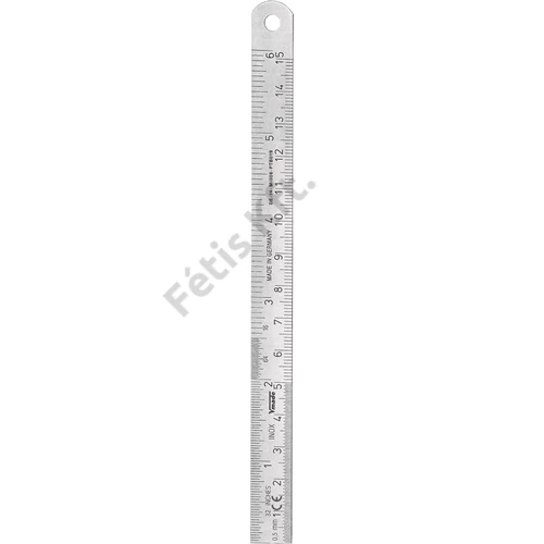 Vogel fémvonalzó 200x13x0.5 mm/inch