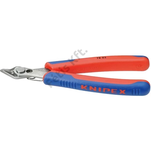 Knipex Elektronikai oldalcsípő fogó Super Knips® 125 mm (Format katalógus)