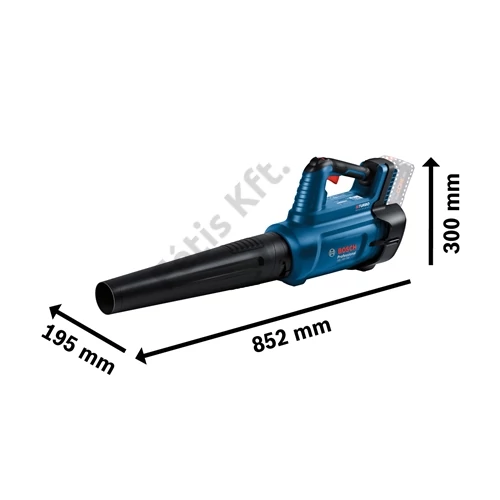 Bosch GBL 18V-750 lombfúvó (akku és töltő nélkül), karton