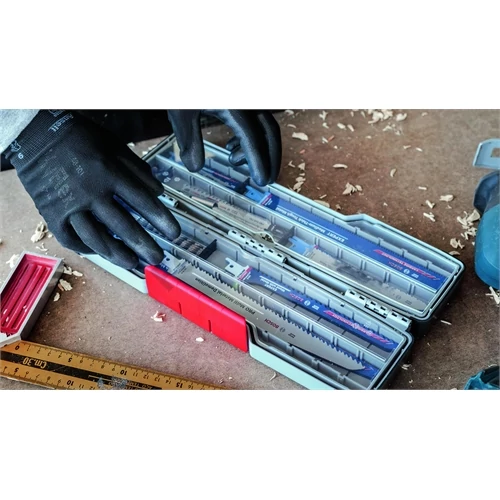 Bosch PRO Tough Box Large nagy láda tartozékokhoz, 50 x 120 x 355 mm