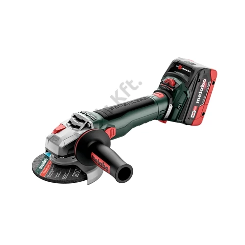 Metabo WVB 18 LT BL 11-125 Quick akkus sarokcsiszoló 2x5.5Ah LiHD, ASC 145, metaBOX