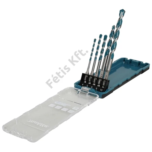 Makita TCT multifúró készlet 4-10mm 5 részes, 1/4 hatlap