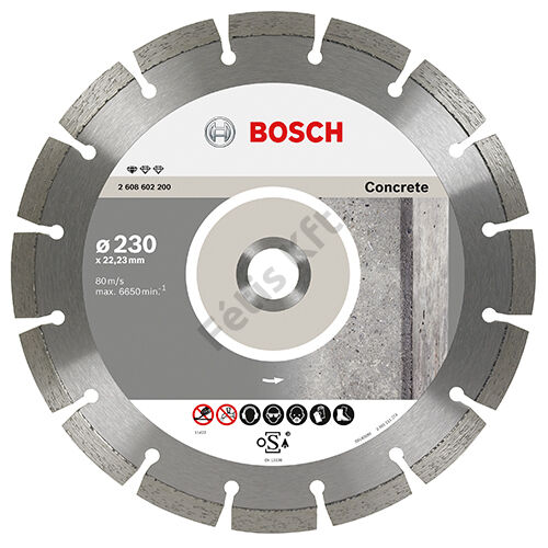 Bosch vágókorong, gyémánt 230x2.3x22.23 mm beton