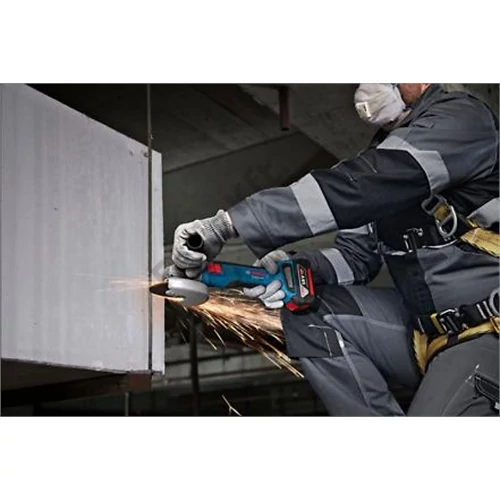 Bosch GWS 18V-8 Akkus Sarokcsiszoló (akku és töltő nélkül csiszolótárcsa 125mm) kartondobozban