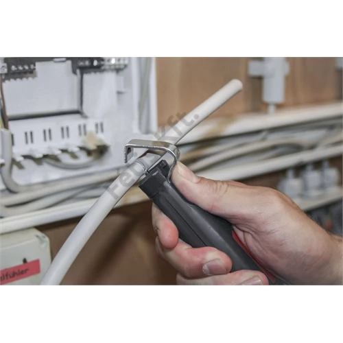 Wiha Kábelcsupaszító szerszám önforgó húzópengével kerek kábelekhez 4 - 28, 130 mm (44240)