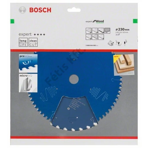 Bosch körfűrészlap 230x30/36 Expert for Wood