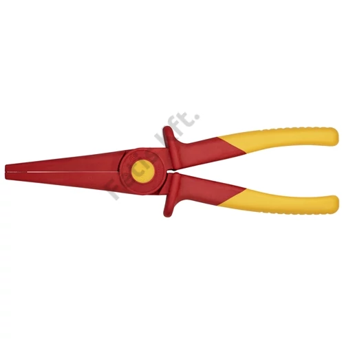 Knipex VDE műanyag félkerekcsőrű fogó 220 mm