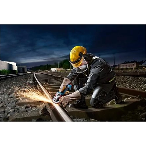 Bosch GWS 18V-11 Akkus Sarokcsiszoló (akku és töltő nélkül csiszolótárcsával 125mm) kartondobozban