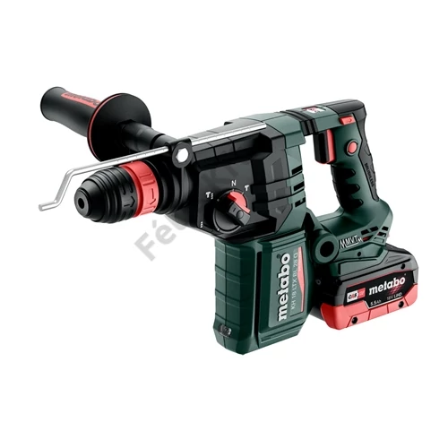 Metabo KH 18 LTX BL 28 Q akkus kombikalapács 18V 2x LiHD, töltő ASC 145 + Quick cseretokmány, metaBOX 165 L