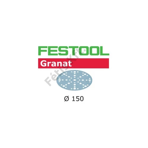 Festool csiszolópapír Granat STF D150/48 P80 GR/10 (10 db/doboz)