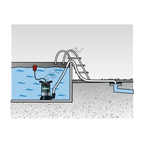 Metabo TP 7500 SI (0250751813) Tisztavíz-búvárszivattyú