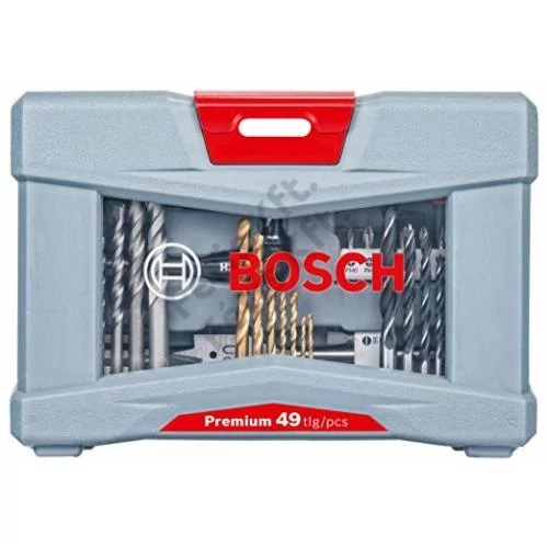 Bosch Premium X-Line fúró és bitkészlet 49 részes