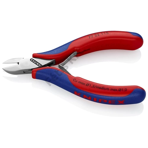 Knipex Elektronikai oldalcsípő fogó 115 mm