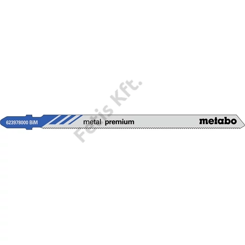 Metabo szúrófűrészlap T 318 AF metal premium 106/1.1 mm 5 db