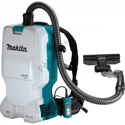 Makita DVC660Z 2x18V LXT Li-ion BL 11kPa 6L HEPA háti porszívó Z (alapgép - akku és töltő nélkül)