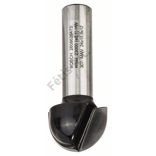 Bosch keményfém homorulatmaró (2 vágóél) 24x15.9 57 mm d:12 mm