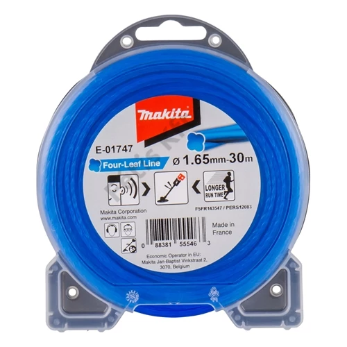 Makita damil négylevelű 1.65mm x 30m kék