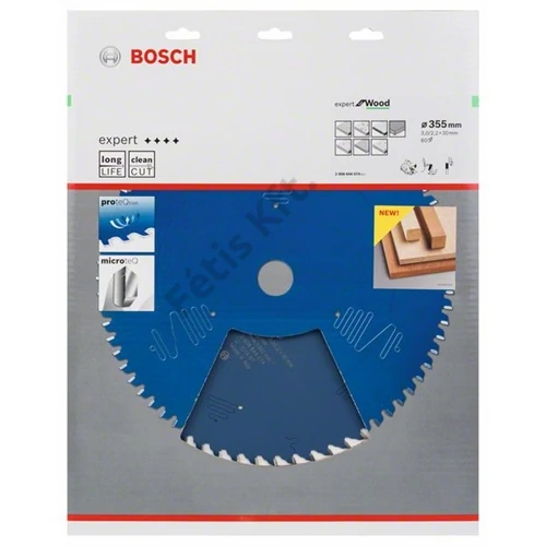 Bosch körfűrészlap 355x30/60 Expert for Wood