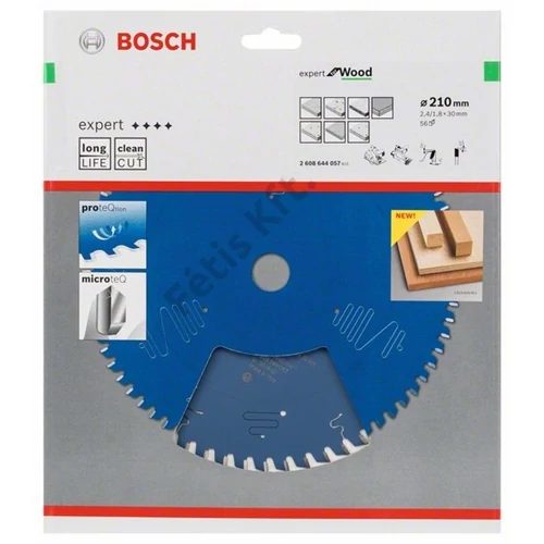 Bosch körfűrészlap 210x30/56 Expert for Wood