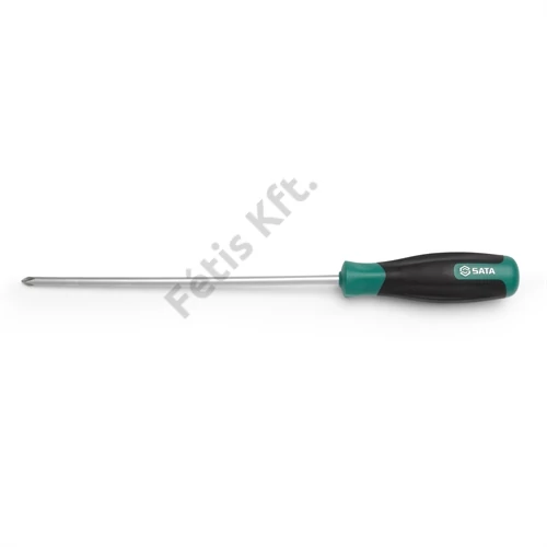SATA csavarhúzó PH0x200mm kétkomponensű nyél