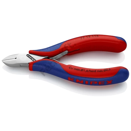 Knipex elektronikai oldalcsípő fogó kerek fejű 115mm