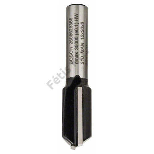 Bosch keményfém horonymaró (2 vágóél) 12x20 51 mm d:8 mm