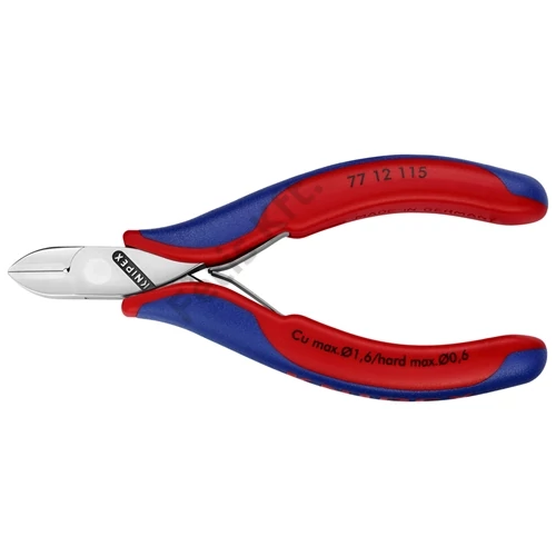 Knipex elektronikai oldalcsípő fogó kerek fejű 115mm