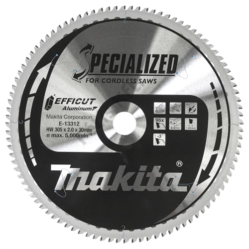Makita EFFICUT körfűrészlap 306x30mm Z96 ALU