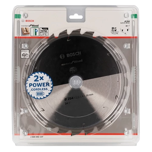 Bosch körfűrészlap 254x30/24 Standard for Wood
