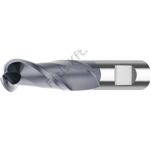 Fortis tömör keményfém rádiuszmaró gömb rövid 12.0mm