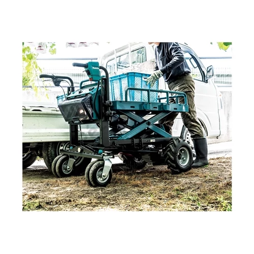 Makita DCU601Z 2x18V LXT Li-ion BL anyagmozgató (emelő plató) alapgép 300kg (akku és töltő nélkül)