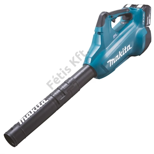 Makita DUB362PT4X 2x18V LXT akkus légseprű + 4x5.0Ah + DC18RD dupla töltő + táska