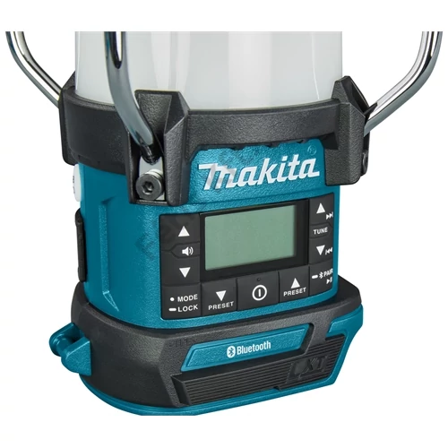 Makita DMR057 18V LXT Li-ion Bluetooth kemping rádió lámpával alapgép (akku és töltő nélkül)