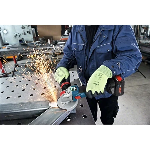 Bosch GWX 18V-10 PSC akkus sarokcsiszoló 125 mm X-LOCK (akku és töltő nélkül) L-Boxx-ban