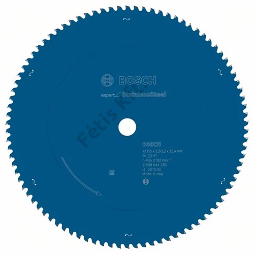 Bosch körfűrészlap 355x25.4/90 Expert for Stainless Steel