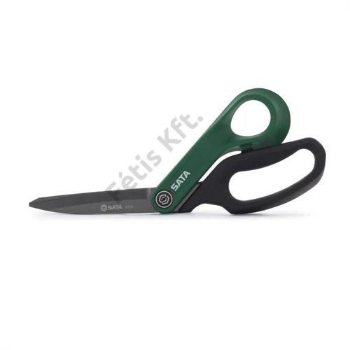 SATA általános célú olló 100mm hosszú pengével, gumi markolattal