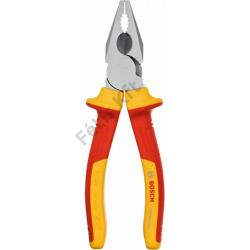 Bosch VDE Kombinált fogó 180 mm