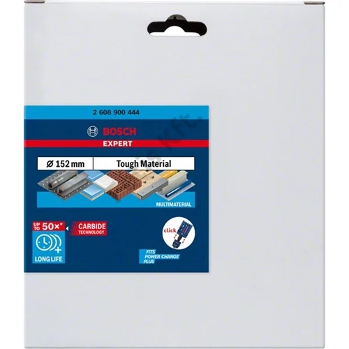 Bosch keményfémfogú körkivágó 152x60mm Expert Tough Material