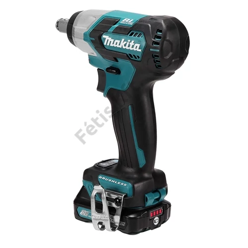 Makita TW161DWAJ 12V max CXT Li-ion BL 165Nm ütvecsavarbehajtó 1/2 2x2.0Ah