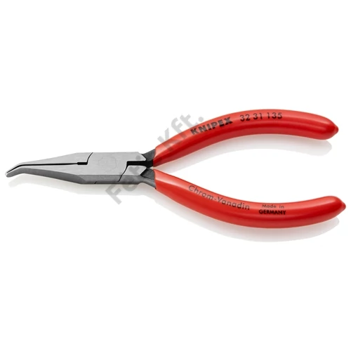 Knipex jusztírozó fogó feketére foszfátozott, mártott nyél 135 mm