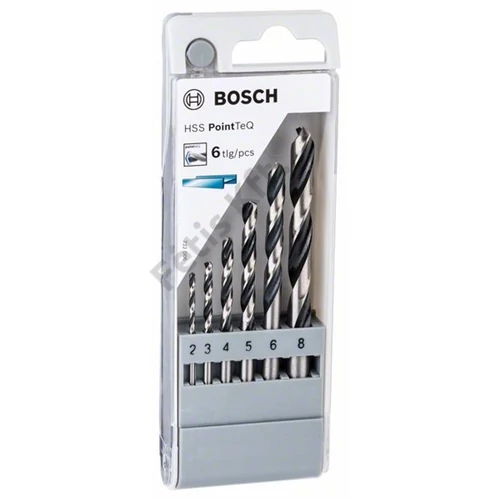 Bosch HSS PointTeQ csigafúró készlet, 6 részes