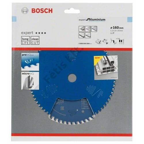 Bosch körfűrészlap 160x20/52 Expert for Aluminium